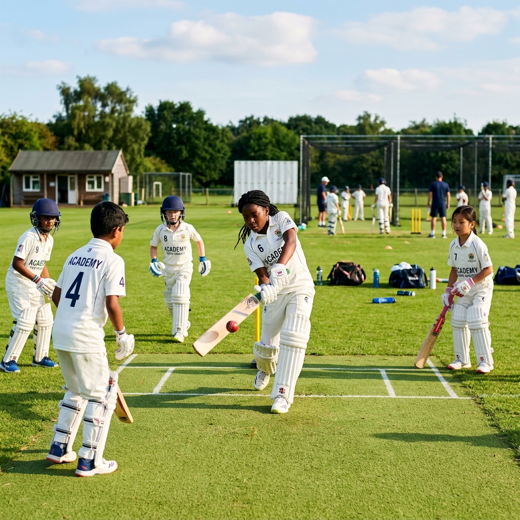 PCA youth cricket academy session